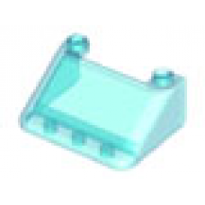 Part 57783 Trans-Light Blue Windscreen 3 x 4 x 1 1-3 Large Glass Surface 